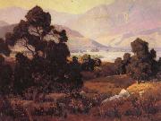 Elmer Wachtel Santa Paula Valley oil painting